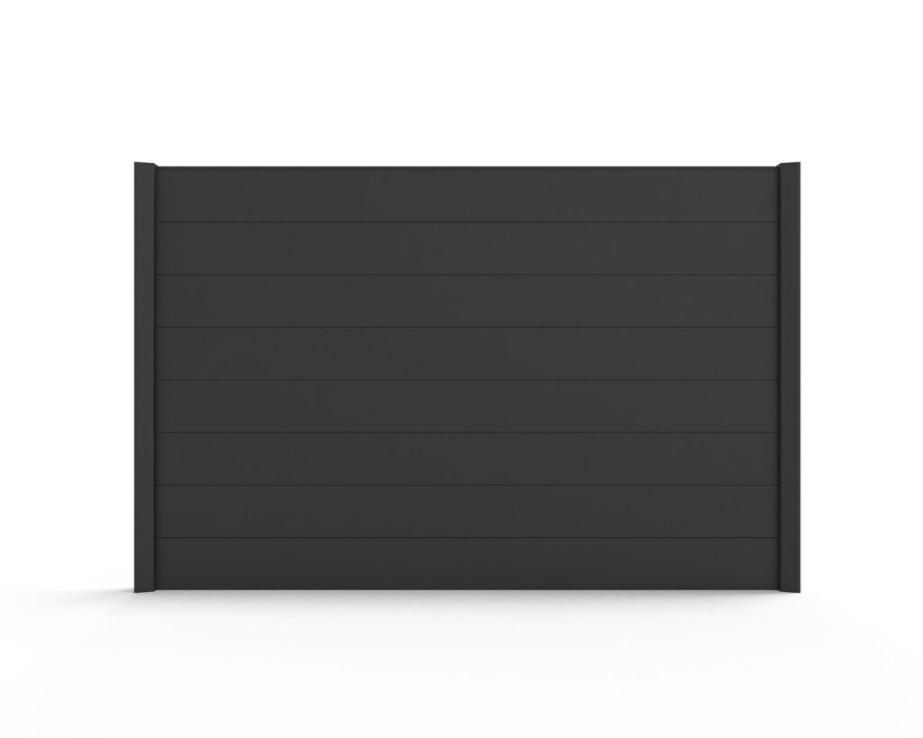 Aluminijumski panel Integra sa zatvorenim letvicama i gornjom lajsnom — Savalux