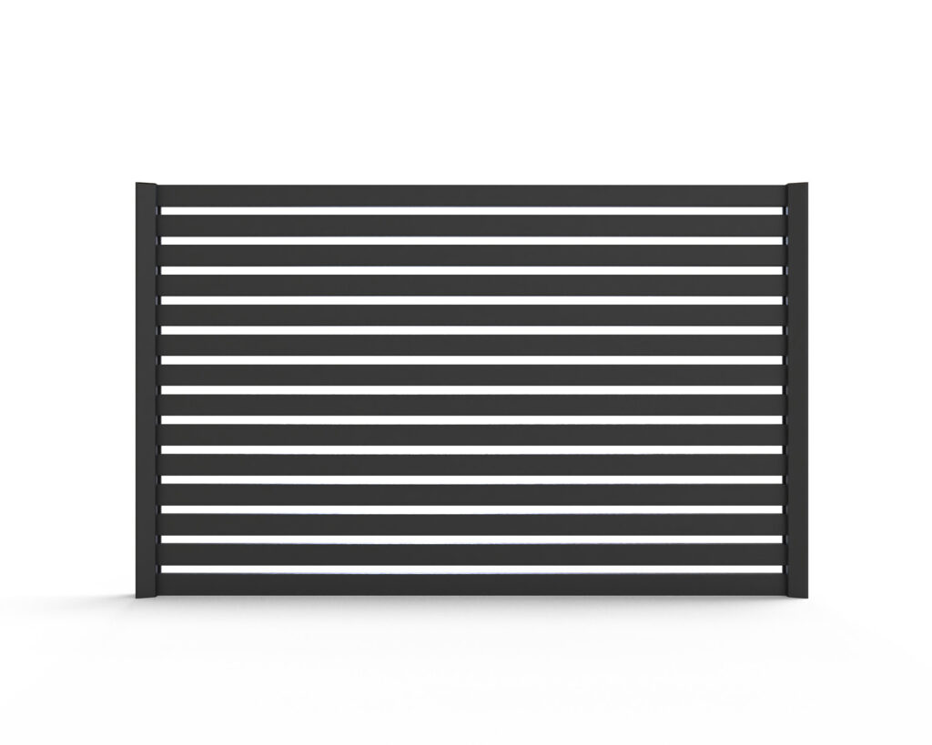 Aluminijumski panel Lux Line 50-20 sa horizontalnim letvicama — Savalux